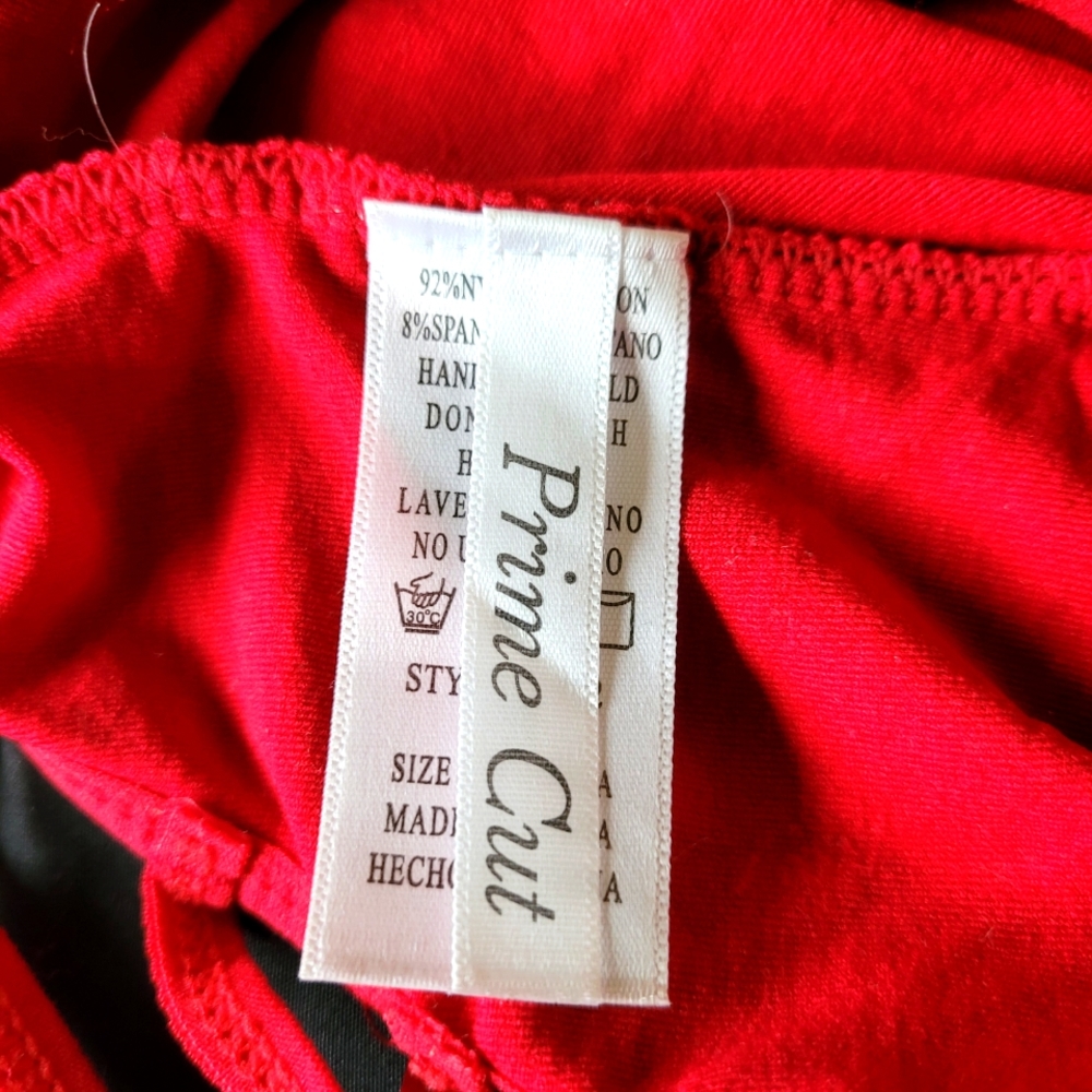 Red Crop Top - Picture 3 of 4